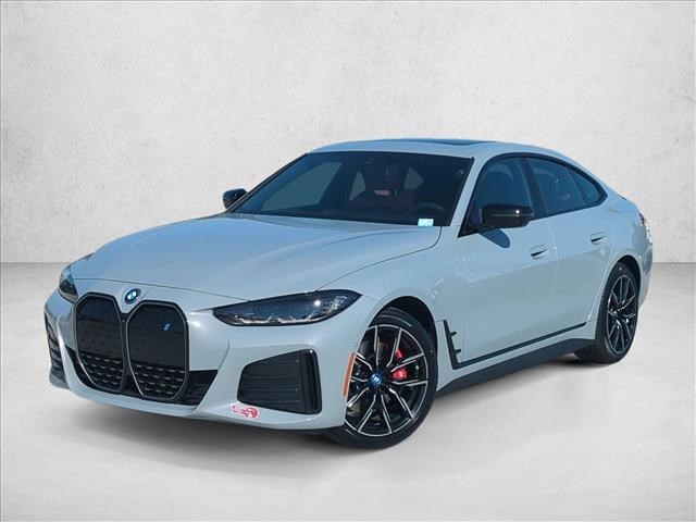 Gray (Brooklyn Grey Metallic) 2024 BMW i4 eDrive40 Gran Coupe FWD Sedan Rear-Wheel Drive Automatic
