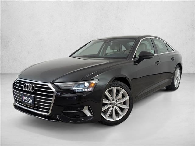 Brilliant Black 2020 Audi A6 45 TFSI quattro Premium AWD Sedan All-Wheel Drive Automatic