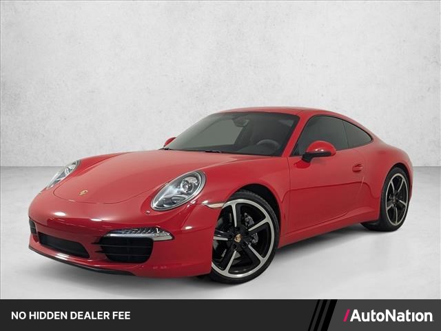 Guards Red 2014 Porsche 911 Carrera Coupe RWD Coupe Rear-Wheel Drive Automatic