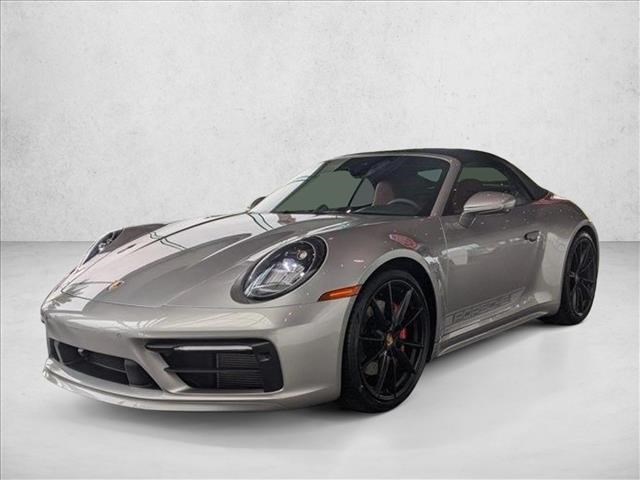 Gt Silver Metallic 2023 Porsche 911 Carrera S Cabriolet RWD Convertible Rear-Wheel Drive Automatic