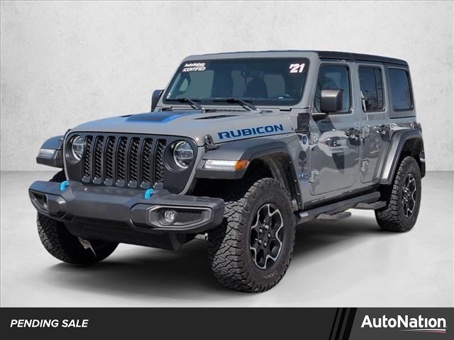 Sting-Gray Clearcoat 2021 Jeep Wrangler 4xe Rubicon 4WD SUV / Crossover Four-Wheel Drive 8-Speed Automatic
