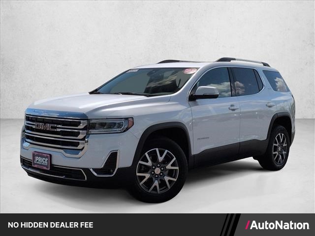 White Frost Tricoat 2023 GMC Acadia SLT AWD SUV / Crossover Four-Wheel Drive 9-Speed Automatic