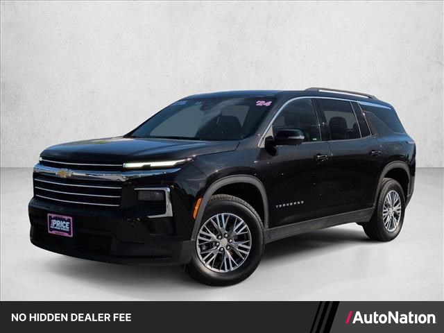 Mosaic Black Metallic 2024 Chevrolet Traverse LT AWD SUV / Crossover Four-Wheel Drive 8-Speed Automatic