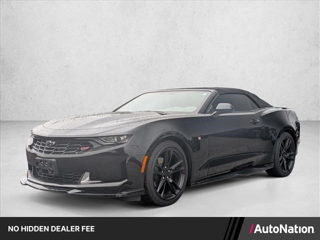 Black 2023 Chevrolet Camaro Convertible Rear-Wheel Drive 8-Speed Automatic