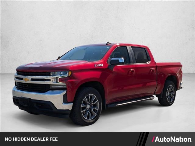Cherry Red Tintcoat 2021 Chevrolet Silverado 1500 LT Crew Cab 4WD Pickup Truck Four-Wheel Drive 8-Speed Automatic