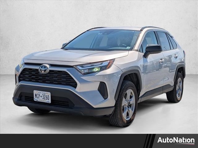 Silver 2025 Toyota RAV4 Hybrid LE AWD SUV / Crossover All-Wheel Drive Automatic