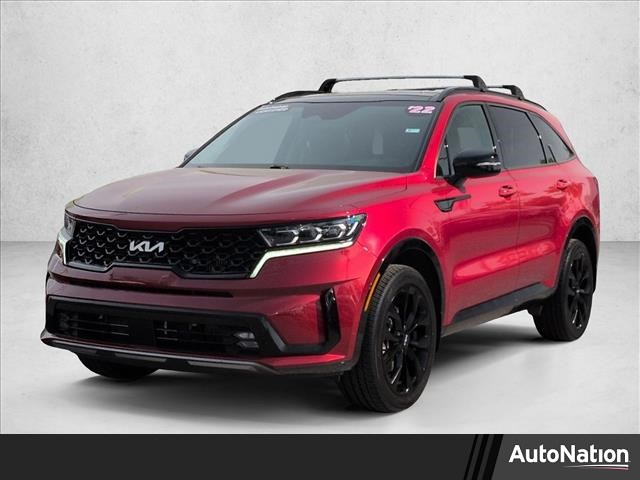 Passion Red Tintcoat 2022 Kia Sorento SX AWD SUV / Crossover All-Wheel Drive 8-Speed Dual Clutch