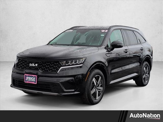 Ebony Black 2023 Kia Sorento S FWD SUV / Crossover Front-Wheel Drive 8-Speed Automatic