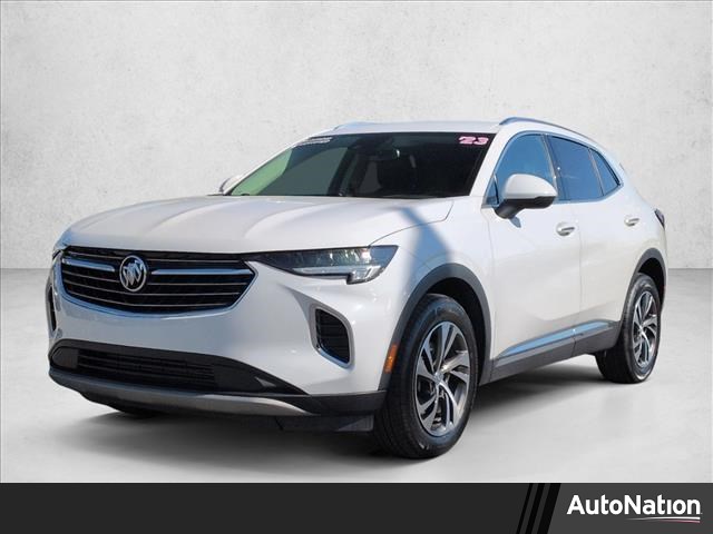 Summit White 2023 Buick Envision Essence FWD SUV / Crossover Front-Wheel Drive 9-Speed Automatic