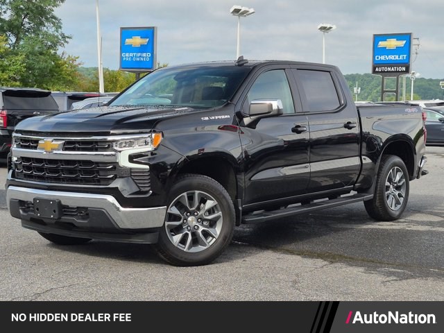 Black 2026 Chevrolet Silverado 1500 Pickup Truck Four-Wheel Drive 8-Speed Automatic