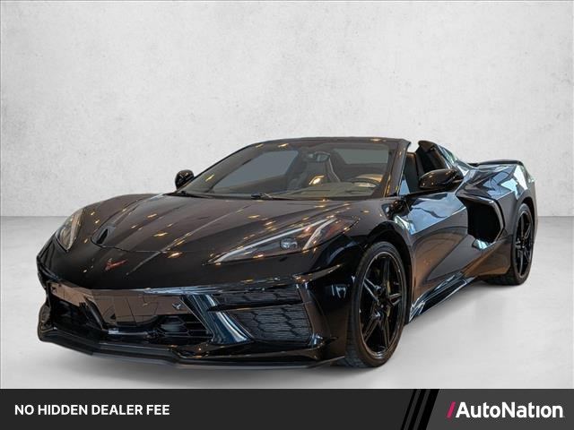 Black 2023 Chevrolet Corvette Convertible Rear-Wheel Drive 8-Speed Automatic