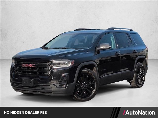 Black (Ebony Twilight Metallic) 2023 GMC Acadia SLT AWD SUV / Crossover Four-Wheel Drive 9-Speed Automatic