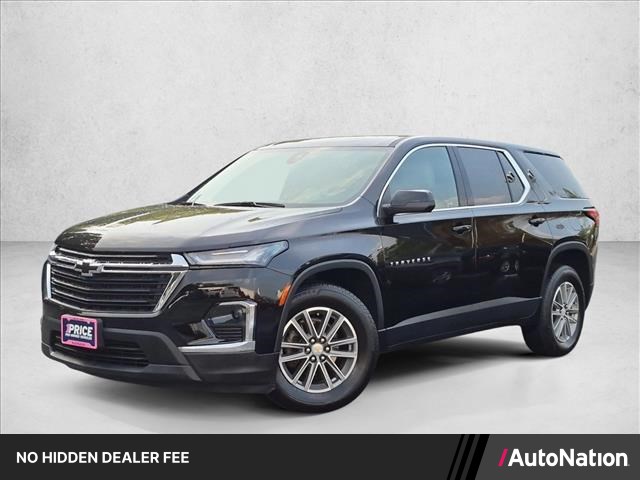 Mosaic Black Metallic 2023 Chevrolet Traverse SUV / Crossover Four-Wheel Drive 9-Speed Automatic