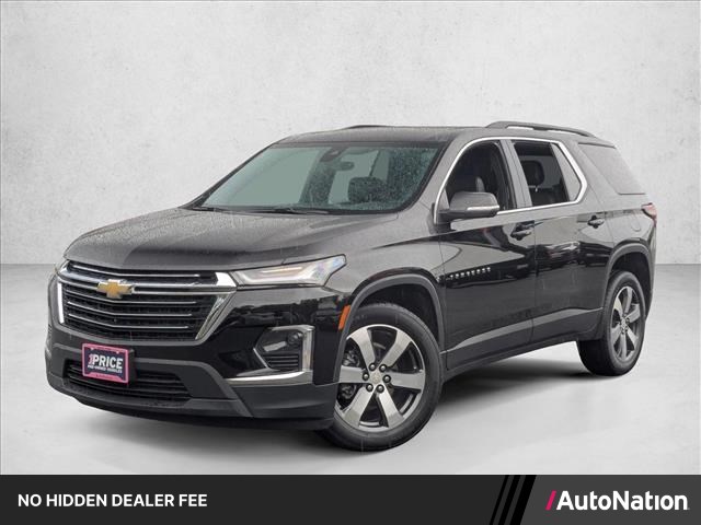 Mosaic Black Metallic 2023 Chevrolet Traverse SUV / Crossover Four-Wheel Drive 9-Speed Automatic