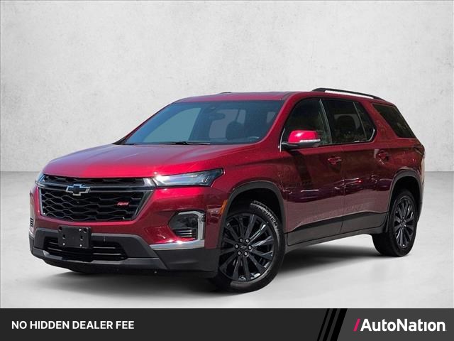 Radiant Red Tintcoat 2023 Chevrolet Traverse RS AWD SUV / Crossover Four-Wheel Drive 9-Speed Automatic