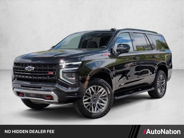 Black 2025 Chevrolet Tahoe Z71 4WD SUV / Crossover Four-Wheel Drive Automatic