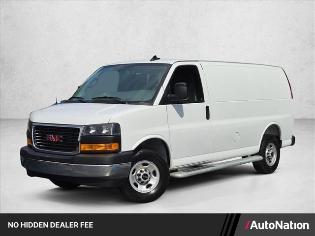 Summit White 2025 GMC Savana Cargo Van Rear-Wheel Drive 8-Speed Automatic