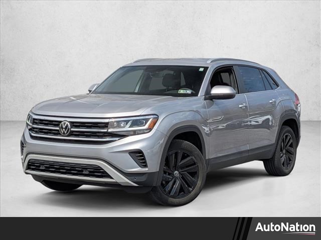 Pyrite Silver Metallic 2023 Volkswagen Atlas Cross Sport V6 SE 4Motion AWD with Technology SUV / Crossover All-Wheel Drive 8-Speed Automatic