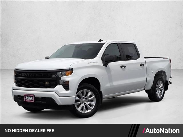 Summit White 2023 Chevrolet Silverado 1500 Pickup Truck Four-Wheel Drive 8-Speed Automatic