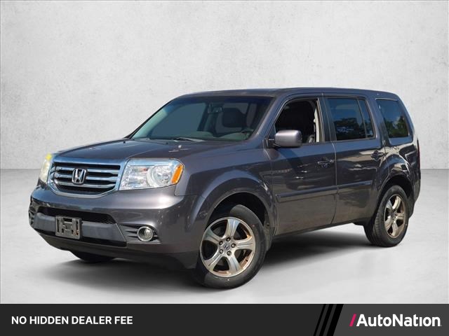 Gray 2015 Honda Pilot SUV / Crossover Four-Wheel Drive Automatic