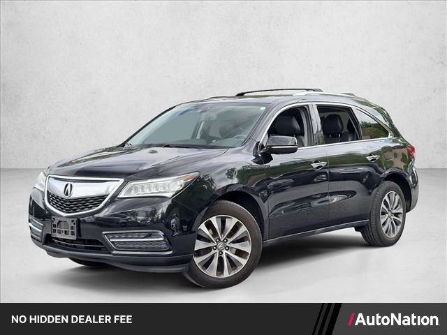 Crystal Black Pear 2015 Acura MDX SUV / Crossover All-Wheel Drive 6-Speed Automatic
