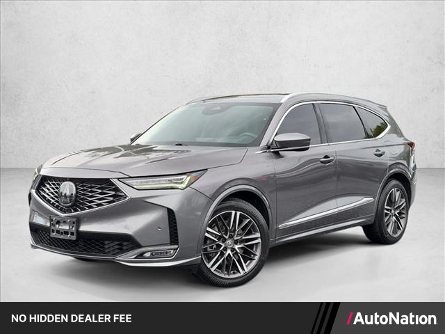Liquid Carbon Metallic 2025 Acura MDX SUV / Crossover All-Wheel Drive Automatic