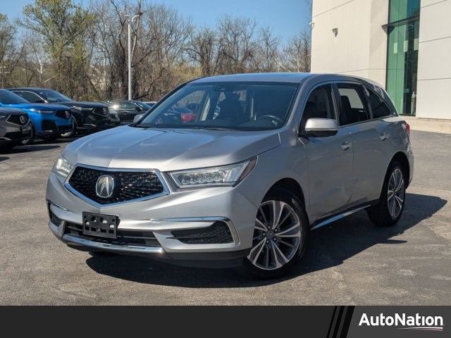 Lunar Silver Metal 2017 Acura MDX SH-AWD with Technology Package SUV / Crossover All-Wheel Drive Automatic