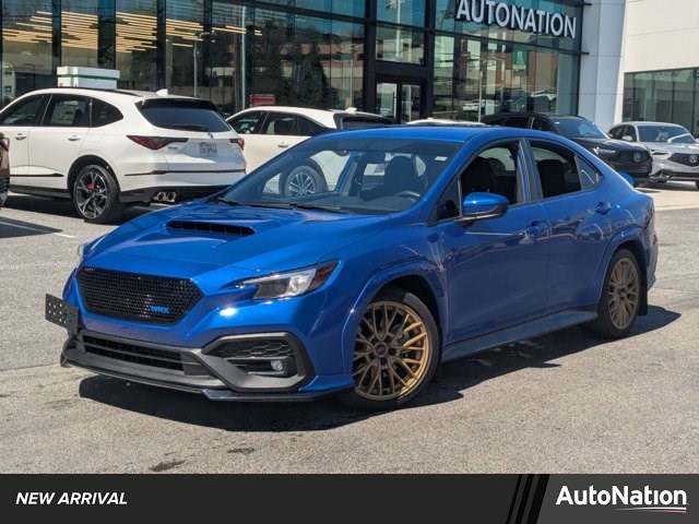 Wr Blue Pearl 2023 Subaru WRX Premium AWD Sedan All-Wheel Drive 6-Speed Manual