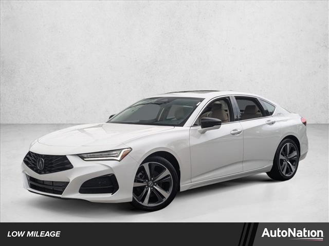 Platinum White Pearl 2025 Acura TLX FWD with Technology Package Sedan Front-Wheel Drive Automatic