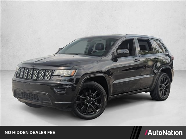 Diamond Black Crystal Pearlcoat 2018 Jeep Grand Cherokee SUV / Crossover Four-Wheel Drive 8-Speed Automatic