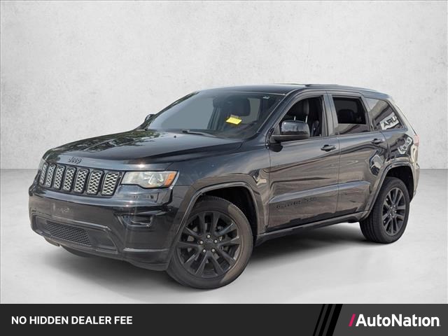 Diamond Black Crystal Pearlcoat 2018 Jeep Grand Cherokee SUV / Crossover Four-Wheel Drive 8-Speed Automatic