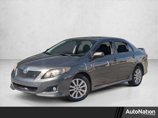Magnetic Gray Metallic 2010 Toyota Corolla S Sedan Front-Wheel Drive Automatic