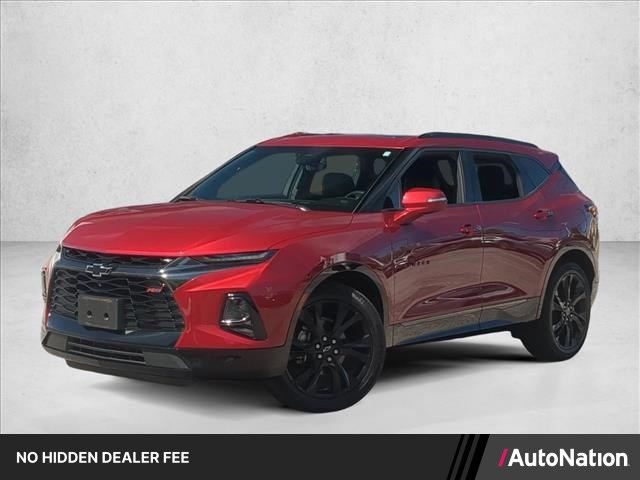 Cajun Red Tintcoat 2019 Chevrolet Blazer SUV / Crossover All-Wheel Drive 9-Speed Automatic