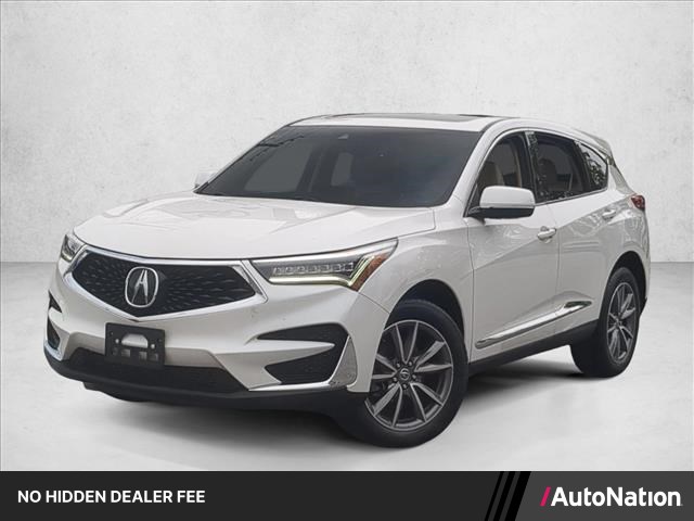 Platinum White Pearl 2021 Acura RDX SUV / Crossover All-Wheel Drive Automatic