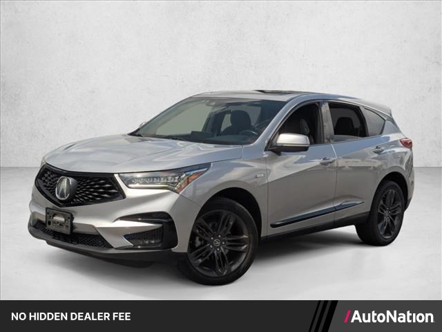 Lunar Silver Metallic 2021 Acura RDX SUV / Crossover All-Wheel Drive Automatic