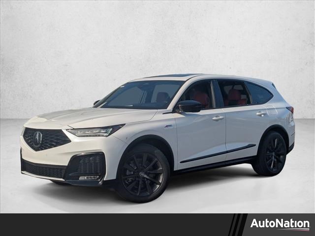 Gray (Platinum White Pea) 2026 Acura MDX SH-AWD with A-SPEC Package SUV / Crossover All-Wheel Drive Automatic