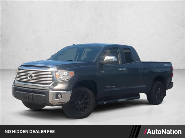 Magnetic Gray Metallic 2016 Toyota Tundra Pickup Truck Four-Wheel Drive 6-Speed Automatic