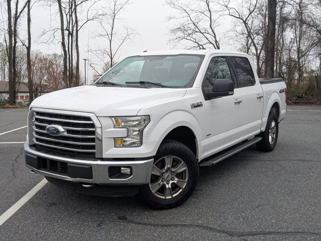 Ingot Silver Metallic 2016 Ford F-150 XLT SuperCrew 4WD Pickup Truck Four-Wheel Drive 6-Speed Automatic
