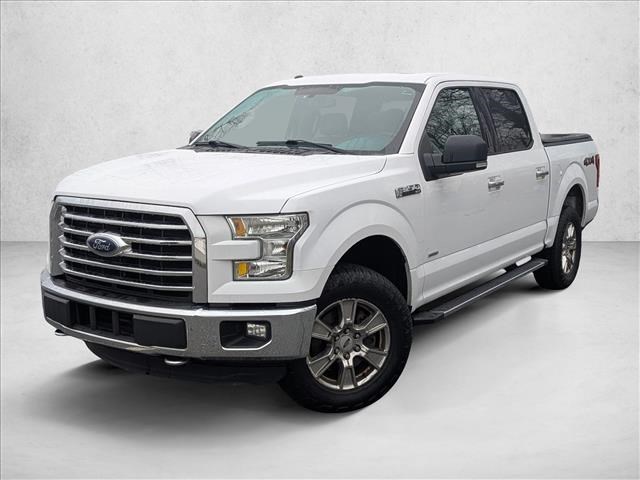 Ingot Silver Metallic 2016 Ford F-150 XLT SuperCrew 4WD Pickup Truck Four-Wheel Drive 6-Speed Automatic