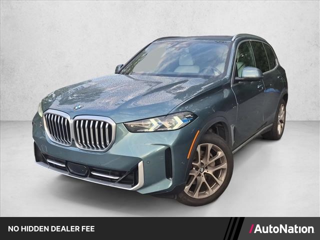 Blue Ridge Mountain Metallic 2024 BMW X5 SUV / Crossover All-Wheel Drive Automatic