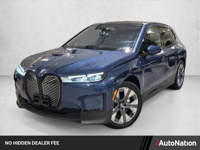 Phytonic Blue Metallic 2024 BMW iX SUV / Crossover All-Wheel Drive Automatic