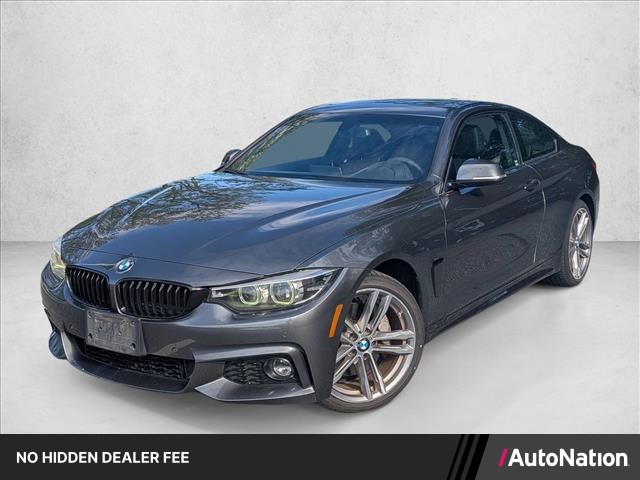 Mineral Gray Metallic 2018 BMW 4 Series 440i xDrive Coupe AWD Coupe All-Wheel Drive 8-Speed Automatic