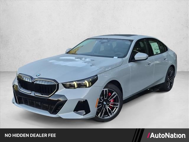 Gray (Brooklyn Grey Metallic) 2027 BMW 5 Series Sedan All-Wheel Drive Automatic