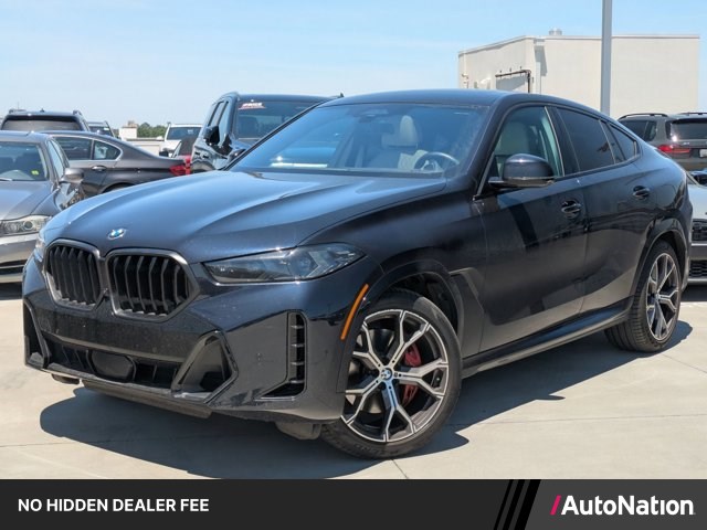 Carbon Black Metallic 2024 BMW X6 xDrive40i AWD SUV / Crossover All-Wheel Drive Automatic