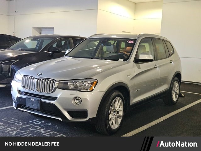Glacier Silver Metallic 2016 BMW X3 SUV / Crossover All-Wheel Drive Automatic