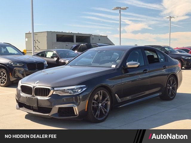 Gray (Dark Graphite Metallic) 2020 BMW 5 Series Sedan All-Wheel Drive Automatic
