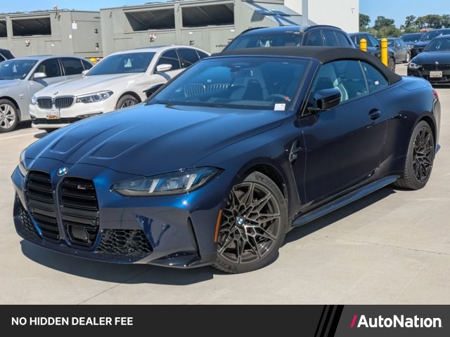 Tanzanite Blue Ii Metallic 2025 BMW M4 Competition xDrive Convertible AWD Convertible All-Wheel Drive Automatic