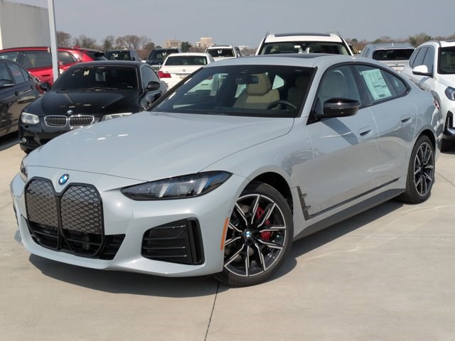 Gray (Brooklyn Grey Metallic) 2026 BMW i4 xDrive40 Gran Coupe AWD Sedan All-Wheel Drive Automatic