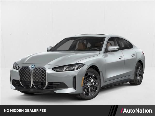 Gray (Skyscraper Grey Metallic) 2026 BMW i4 Sedan All-Wheel Drive Automatic