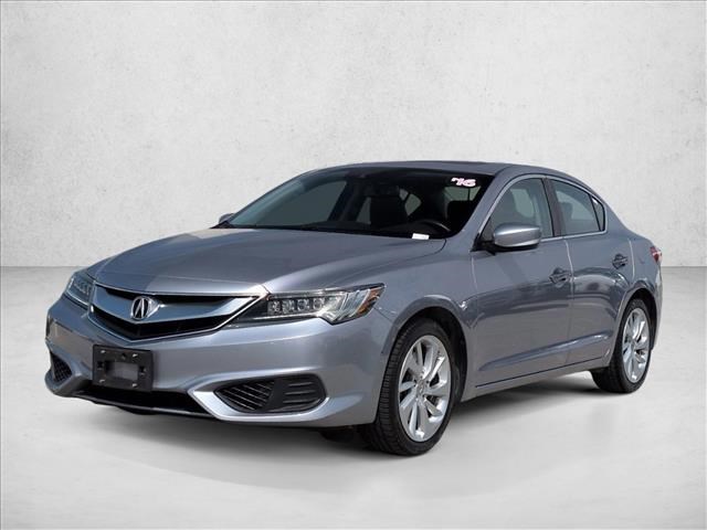 Slate Silver Metal 2016 Acura ILX FWD with Premium Package Sedan Front-Wheel Drive Automatic